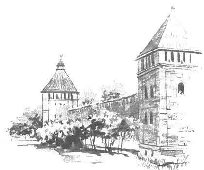 Рисунки крепостных стен Рисунки крепостных стен
