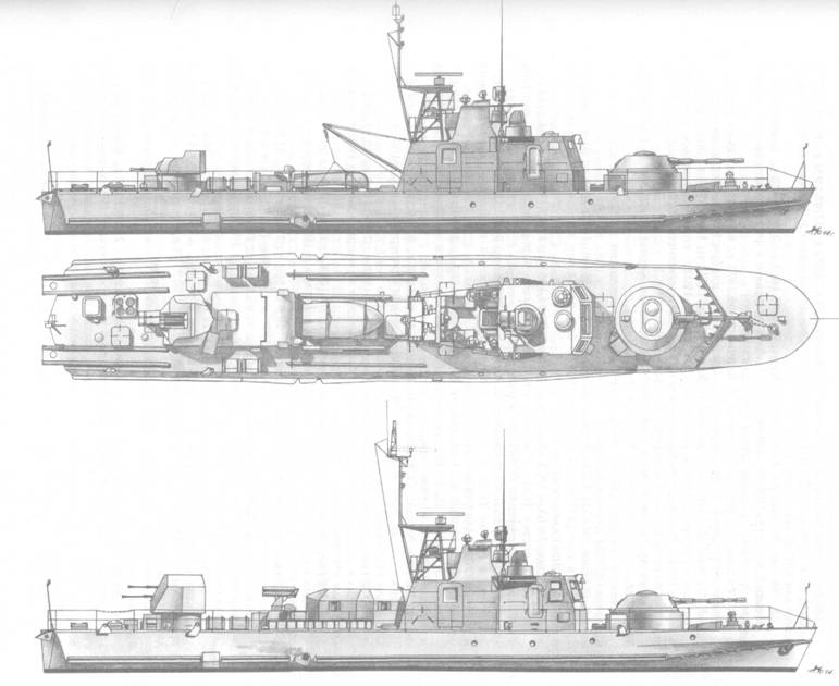 Корабли ВМФ СССР. Том 2. Ударные корабли. Часть 2. Малые ракетные корабли и катера