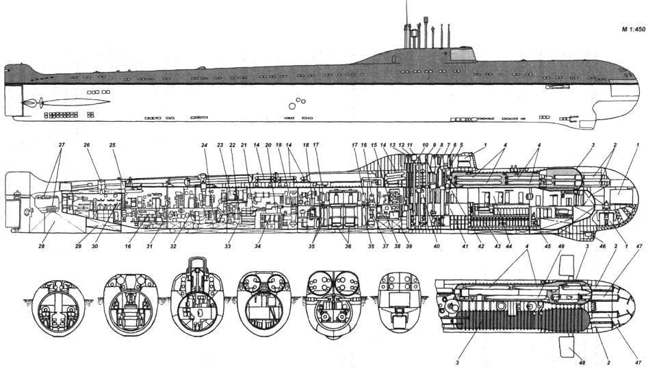 Подводные лодки советского флота 1945-1991 гг. Том 1. Первое поколение АПЛ