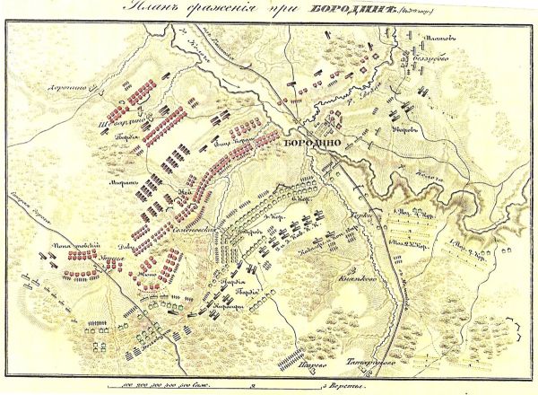 Бородинская битва 26 августа 1812 года