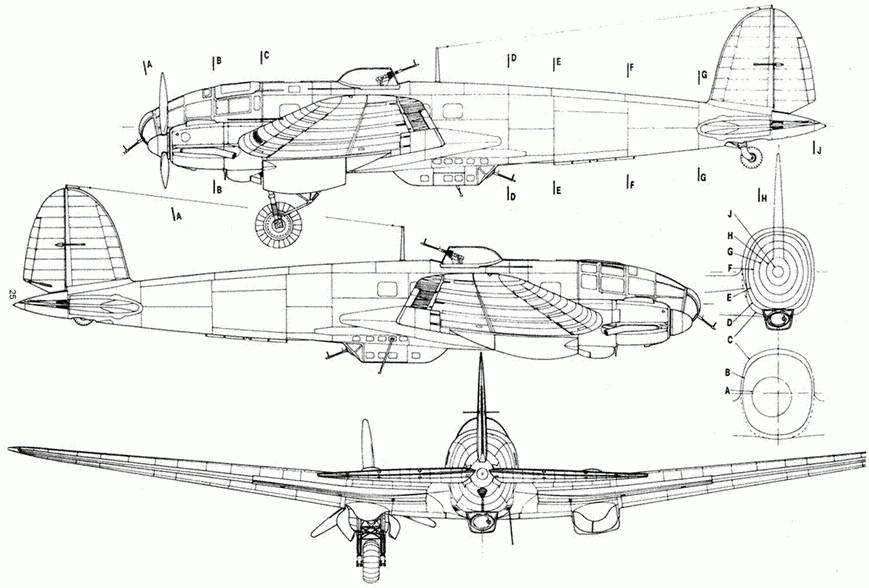 He 111. История создания и применения