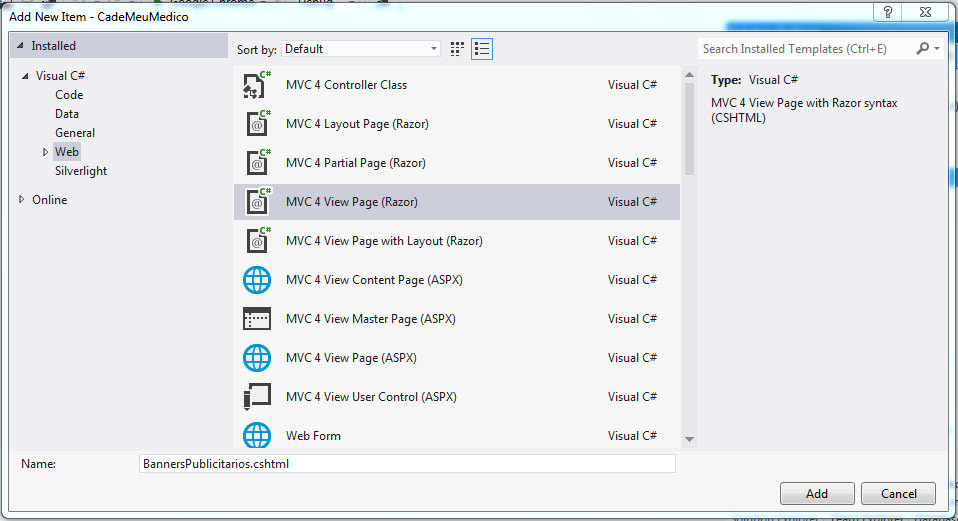Desenvolvimento web com ASP.NET MVC