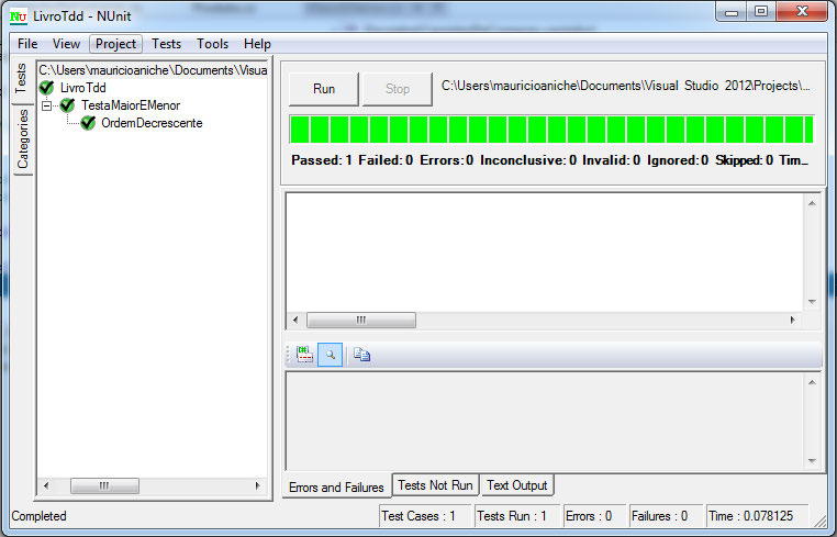 Test-Driven Development: Teste e Design no Mundo Real com .NET