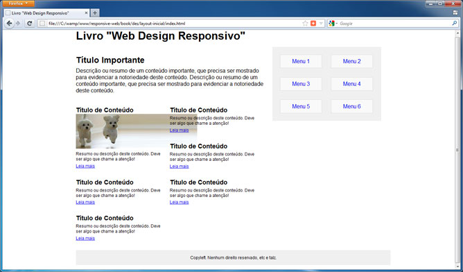 Web Design Responsivo: Páginas adaptáveis para todos os dispositivos