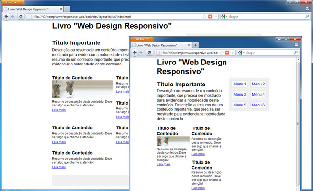 Web Design Responsivo: Páginas adaptáveis para todos os dispositivos