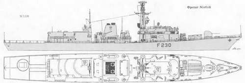 Боевые корабли мира на рубеже XX - XXI веков Часть III Фрегаты (таблицы картинками)