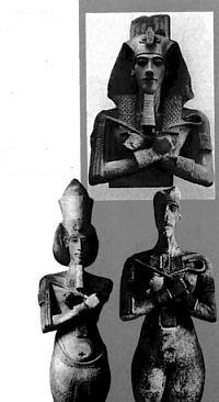 Нефертити и Эхнатон