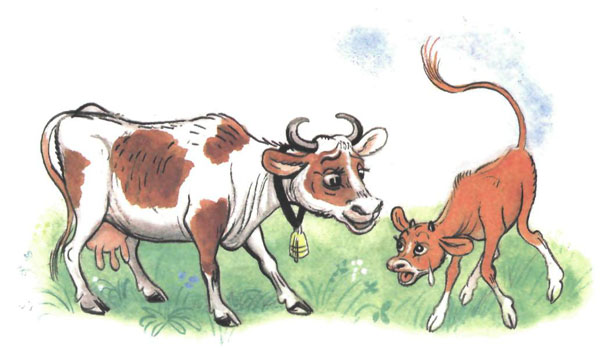 Про козленка, который умел считать до десяти (рис. Сутеева)